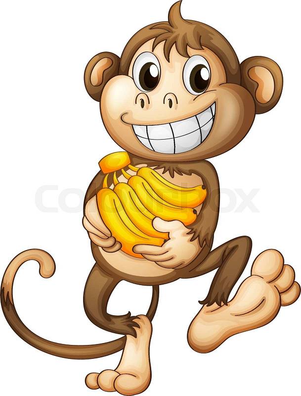 happy monkey clip art - photo #29