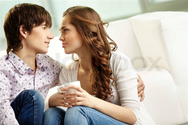 Indoors Out Beautiful Teen Couple 76
