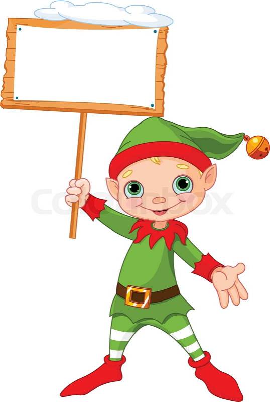 free clipart of christmas elves - photo #49