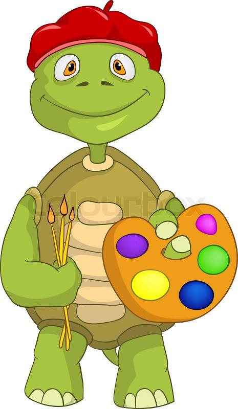 funny turtle clipart - photo #39