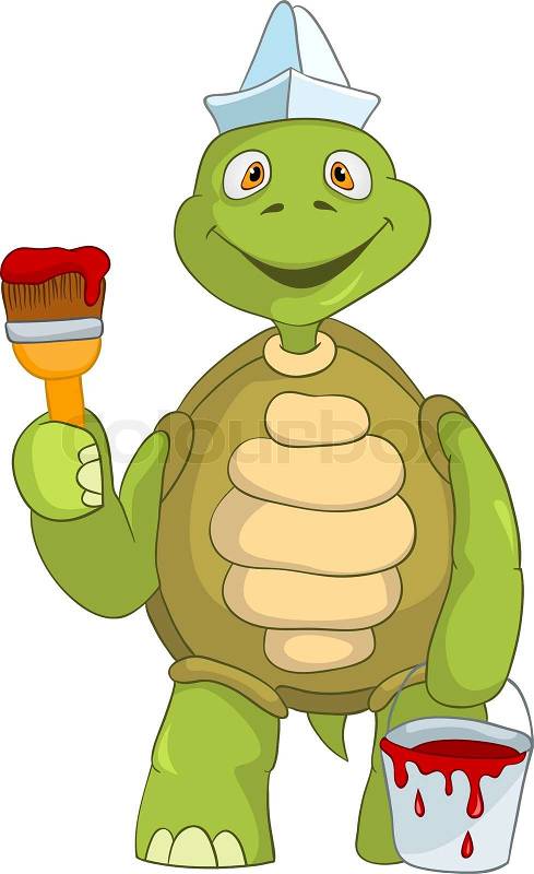 funny turtle clipart - photo #41